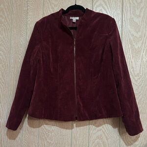 Dressbarn women’s XL Deep Red Blazer